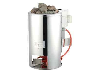 Aquecedor elétrico de sauna a seco e vapor 3.6kw com controlador externo