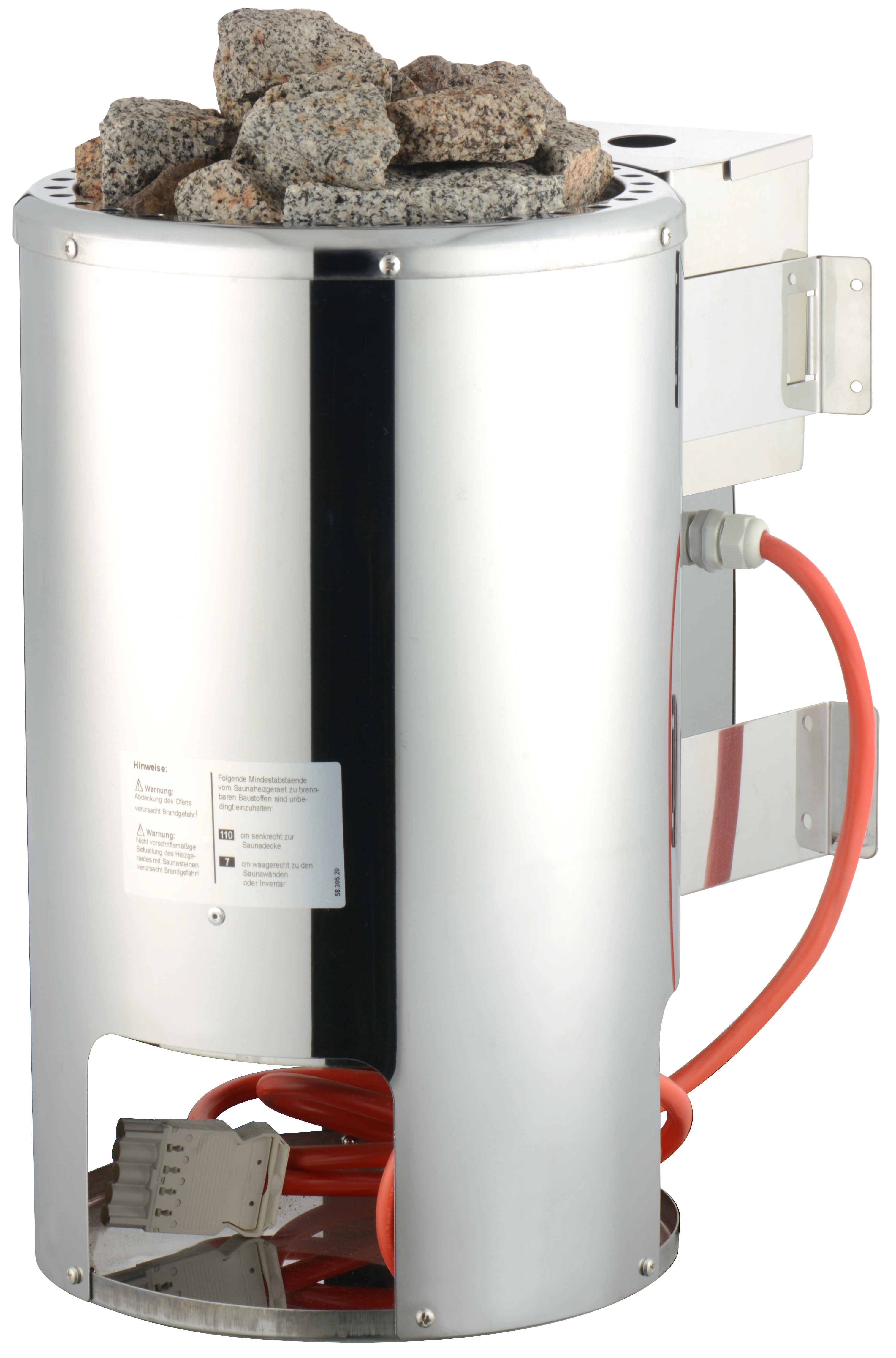 BSD Aquecedor Elétrico de Sauna Seca com Controlador Embutido, 3.6kw