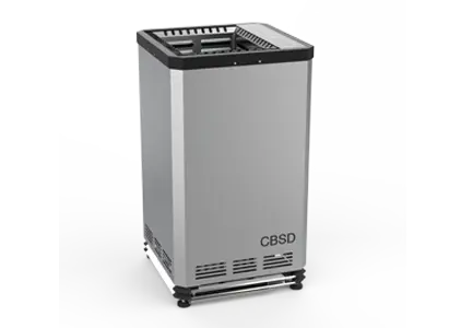 Aquecedor de sauna quadrado premium 4.5kw com controlador externo